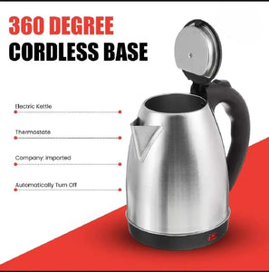 Stainless Steel Electric Kettle – Metal