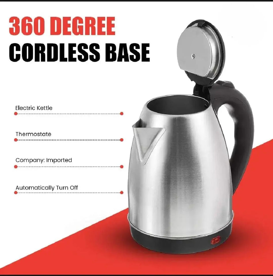 Stainless Steel Electric Kettle – Metal