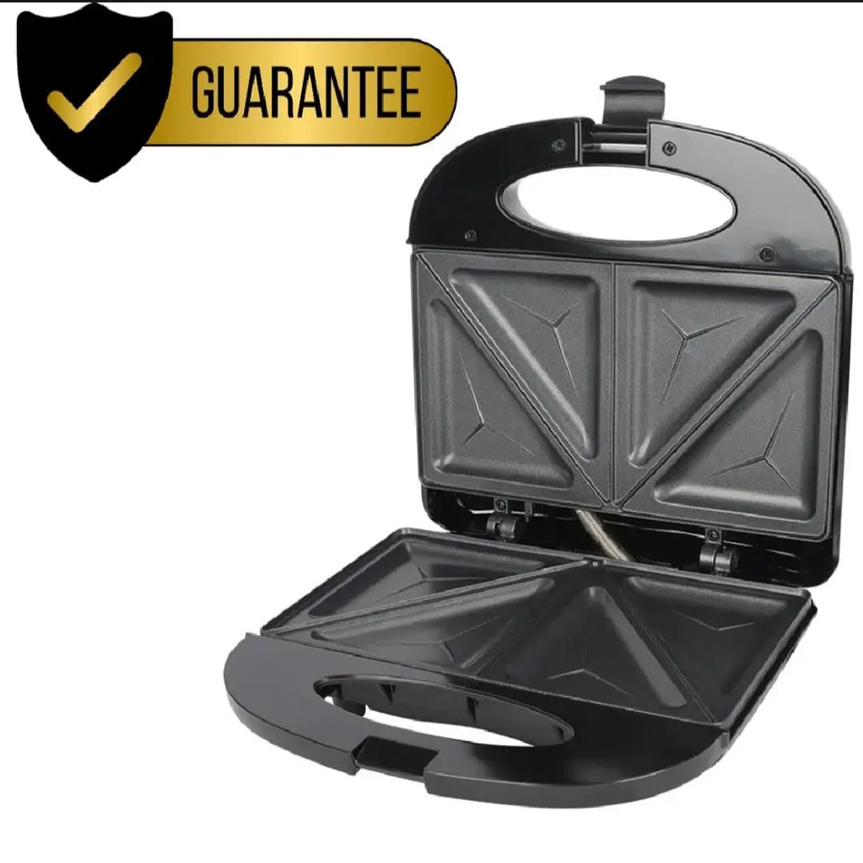 Sandwich Maker 2 Slice  | Non-Stick Plates