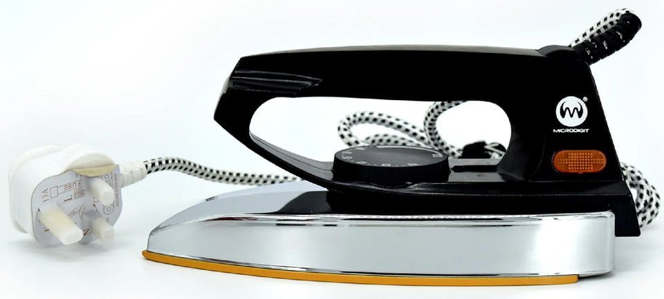Imported Lightweight Dry Iron - Non-Stick Soleplate