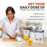 3 in 1 Juicer, Grinder & Blender Machine