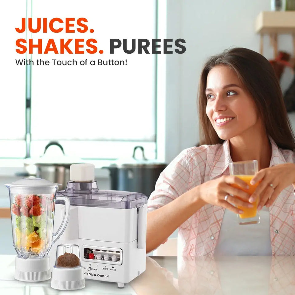 3 in 1 Juicer, Grinder & Blender Machine