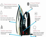 Imported Lightweight Dry Iron - Non-Stick Soleplate