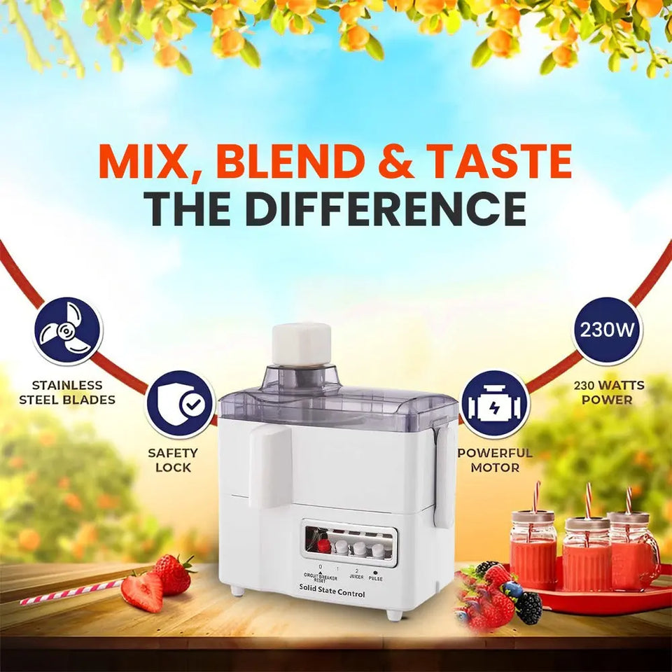 3 in 1 Juicer, Grinder & Blender Machine